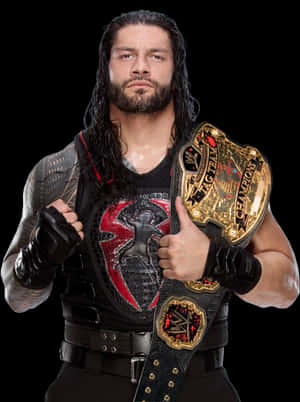 Transparent Wwe Tag Team Championship Png - Roman Reigns Wwe Universal Champion, Png Download PNG image with transparent background