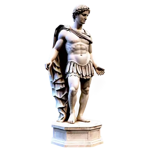 Roman Statue A PNG Image