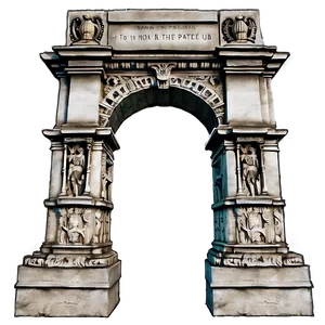 Roman Triumphal Arch Png 06122024 PNG Image