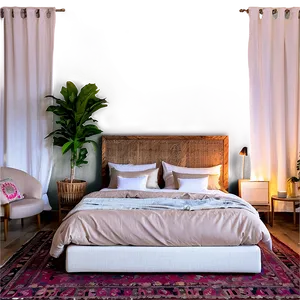 Romantic Airbnb Setup Png 06202024 PNG Image