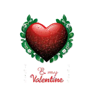 Romantic Be My Valentine Message Png 06282024 PNG Image