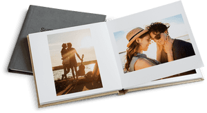 Romantic Beach Sunset Moments PNG image with transparent background