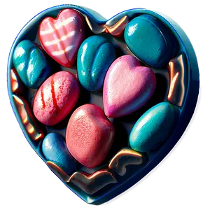 Romantic Candy Heart Png 38 PNG Image