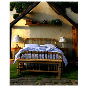 Romantic Cottage Bedroom PNG 92 PNG