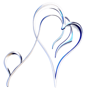 Romantic Heart Outline PNG 19 PNG
