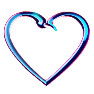 Romantic Heart Outline PNG fjs13 PNG