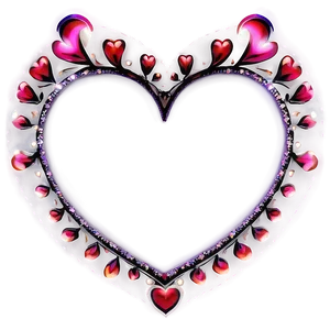 Romantic Heart Overlay Png Pqt PNG Image