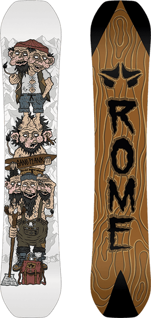 Rome Gangplank Snowboard 2020, HD Png Download PNG image with transparent background