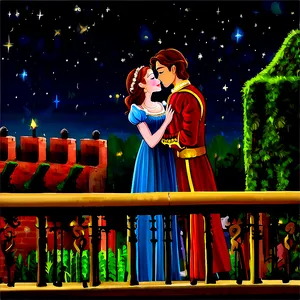 Romeo And Juliet Under The Stars Png 85 PNG Image