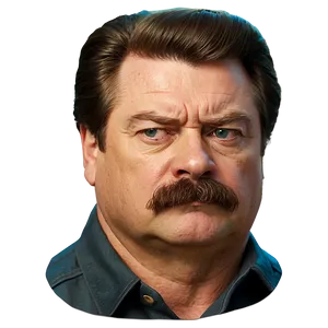 Ron Swanson Emoji Png Xoi PNG Image