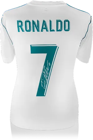 Ronaldo Number7 Jersey PNG Image