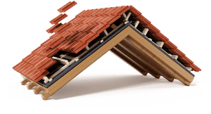 3d Roof Detail Section, HD Png Download PNG image with transparent background