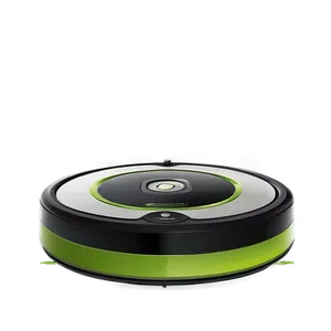 Roomba Vacuuming Robot Png Fer PNG Image