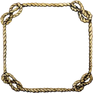 Rope Border Vector Design PNG Image