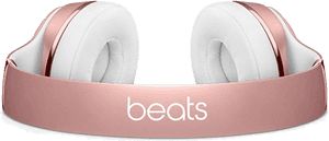 Rose Gold Beats Headphones PNG