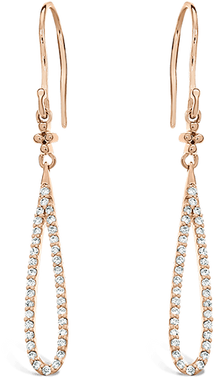 Image - Earring Png Transparent Rose Gold, Png Download PNG