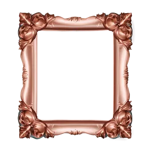 Rose Gold Wedding Frame Png 73 PNG Image