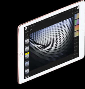 Rose Goldi Pad Editing Photo PNG image with transparent background