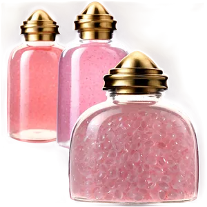 Rose Quartz Gem Elixir Bottle Png 06272024 PNG Image