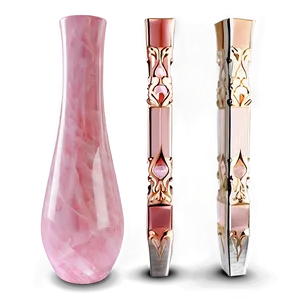 Rose Quartz Gemstone Vase Png Nns PNG Image