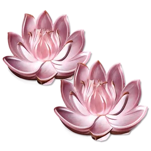 Rose Quartz Lotus Flower Carving Png Jby PNG Image