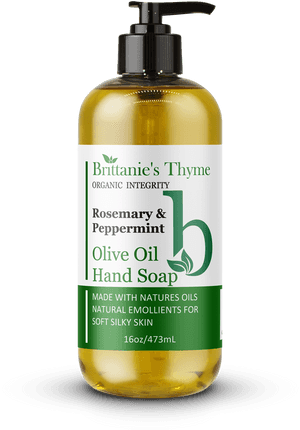 Rosemary Peppermint Olive Oil Hand Soap - Frankincense And Myrrh Oil, HD Png Download PNG image with transparent background