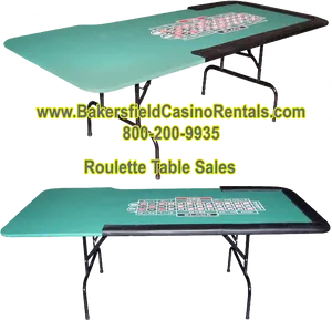 Roulette Table For Sale PNG Image