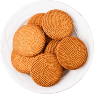 Biscuit Recipe Orange - Plate Of Biscuits Png, Transparent Png PNG