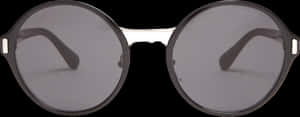Prada Eyewear Round-frame Acetate And Metal Sunglasses - Close-up, HD Png Download PNG