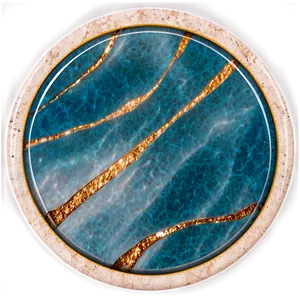 Round Marble Coaster Png 06252024 PNG Image