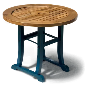 Round Outdoor Table Png 59 PNG Image