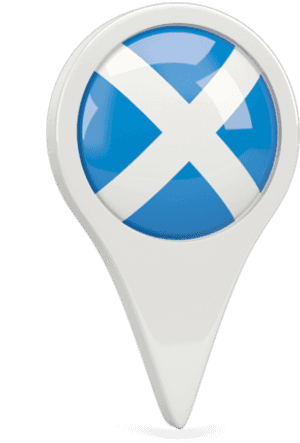 Round Pin Icon - Scotland Flag Pin Png, Transparent Png PNG image with transparent background