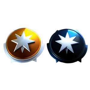 Round Star Badge Png 9 PNG Image