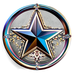 Round Star Logo Png 4 PNG Image