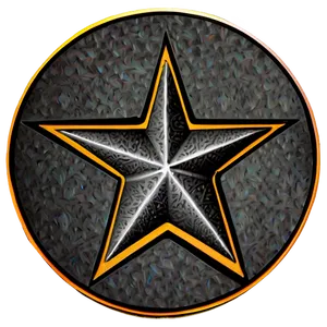 Round Star Sketch Png 92 PNG Image