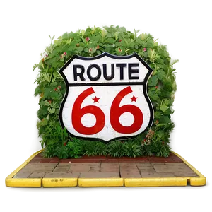 Route 66 Main Street America Png Tui44 PNG Image