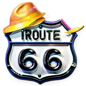 Route 66 Scenic Byway Png Xeu PNG Image