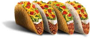 Taco Bell Tacos Png, Transparent Png PNG image with transparent background