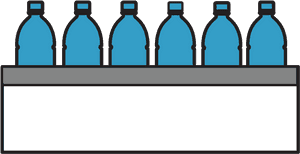 Water Bottle Delivery - Glass Bottle, HD Png Download PNG