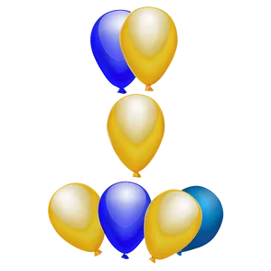 Royal Blue Balloons Png Ecs PNG Image