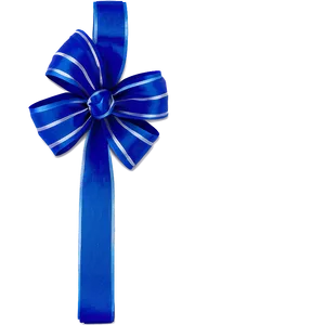 Royal Blue Gift Bow Png Aix94 PNG Image