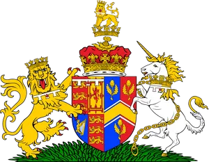 Royal_ Coat_of_ Arms_ U K_ Heraldry PNG Image