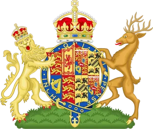 Royal Coatof Arms United Kingdom PNG Image