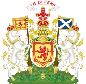 Royal Coatof Armsof Scotland PNG Image