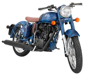 Royal Enfield Classic Motorcycle PNG Image