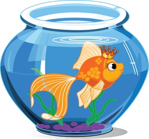 Transparent Fishing Clipart - Fish Inside The Aquarium, HD Png Download PNG image with transparent background