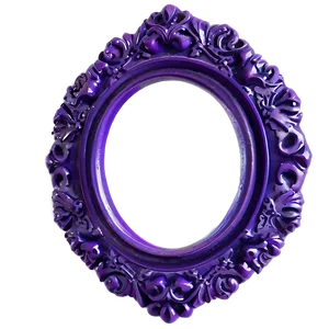 Royal Purple Velvet Border Png 64 PNG Image