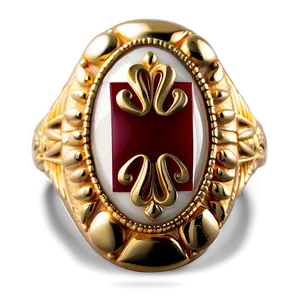 Royal Signet Ring Png 06252024 PNG Image