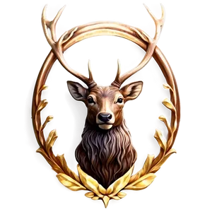 Royal Stag Emblem Png 06292024 PNG Image