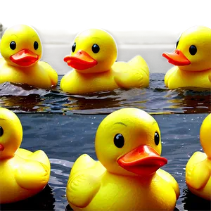 Rubber Duck Family Png Hdj PNG Image